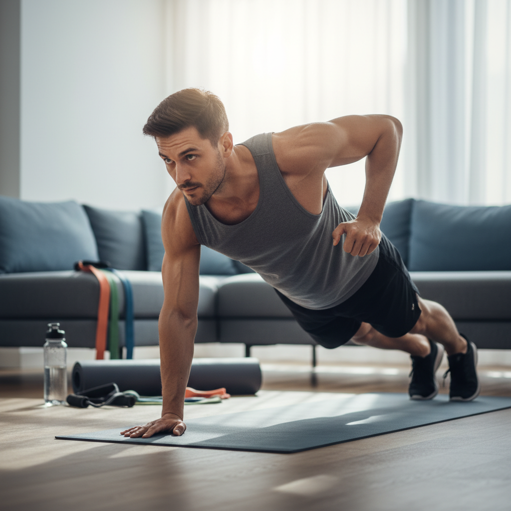Desvende a Progressão: Como Aumentar a Intensidade do Treino em Casa Sem Pesos Pesados