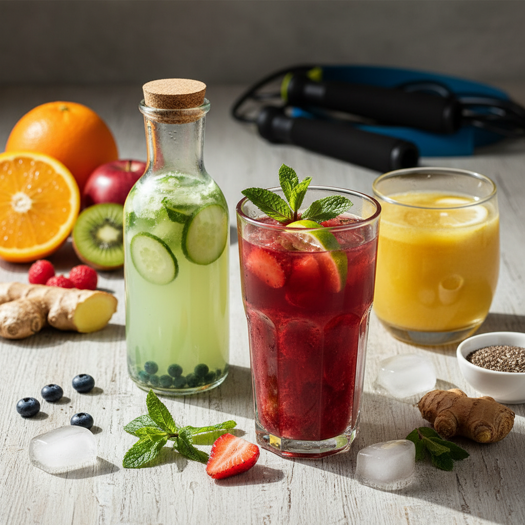 Turbine Sua Hidratação e Performance: Receitas Naturais Além da Água!