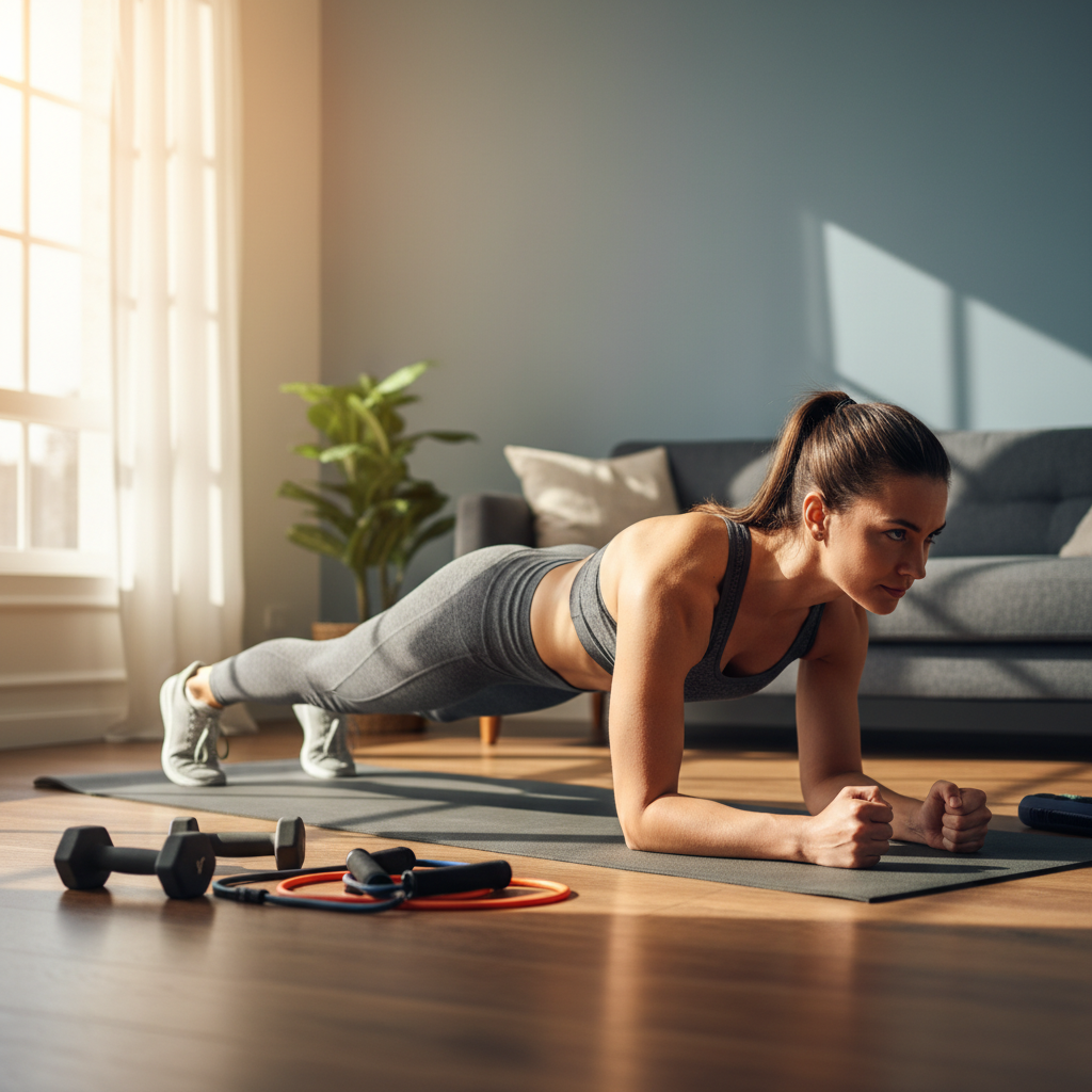 Treino em Casa: 7 Estratégias Infalíveis para Manter a Motivação e Não Desistir