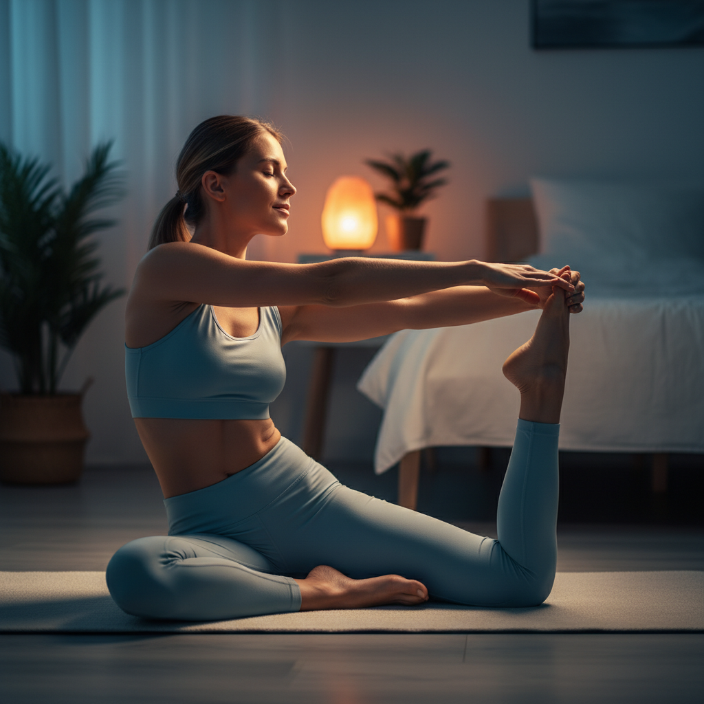 Melhore Seu Sono e Reduza o Estresse: Rotinas de Alongamento e Relaxamento Para Fazer Antes de Dormir em Casa