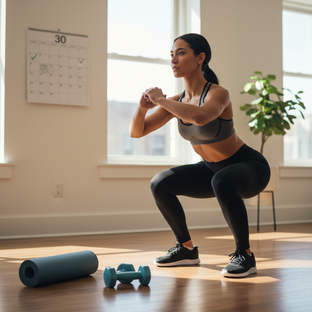 Desafio 30 Dias: Transforme Seu Corpo em Casa com Nosso Plano para Iniciantes!