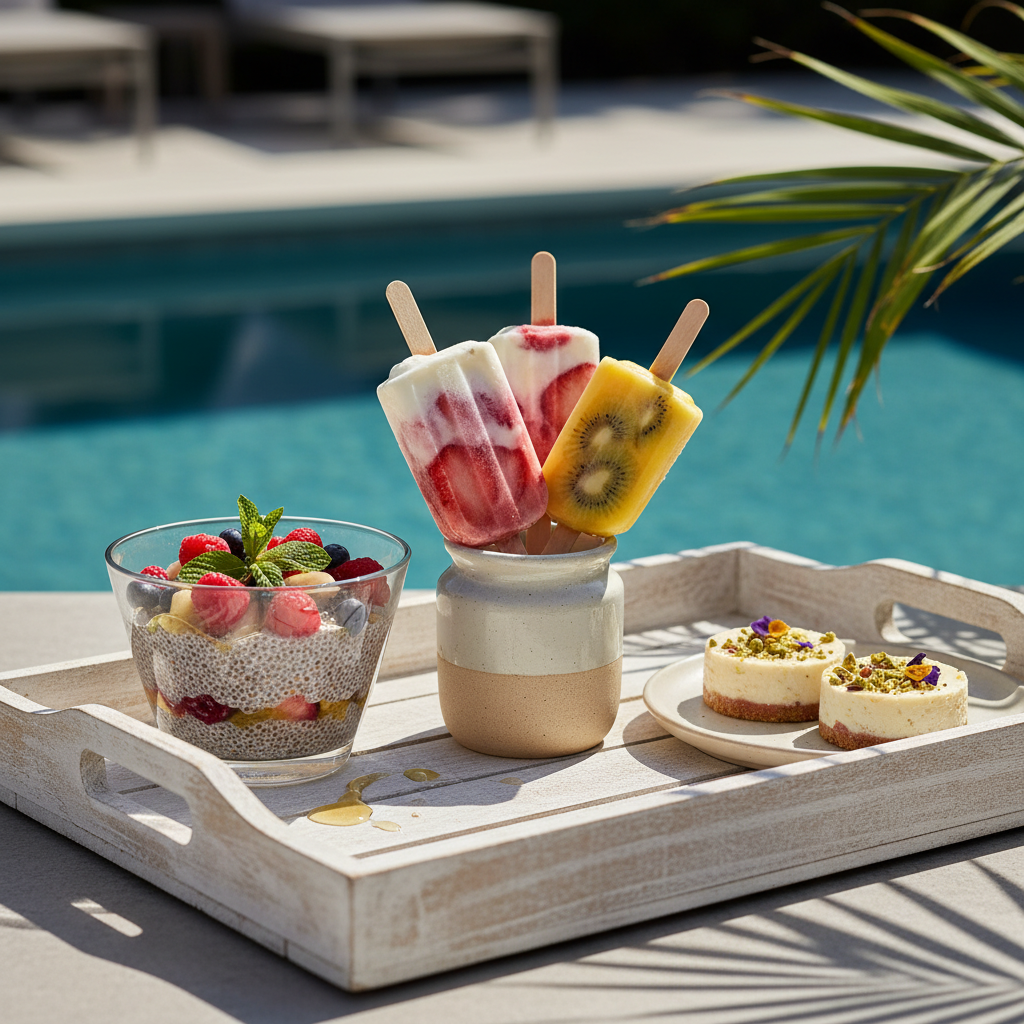 Doces Saudáveis e Refrescantes: Receitas Fit para o Verão Sem Culpa