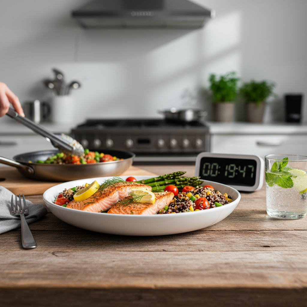 Jantares Práticos em 20 Minutos: Refeições Nutritivas para Quem Não Tem Tempo