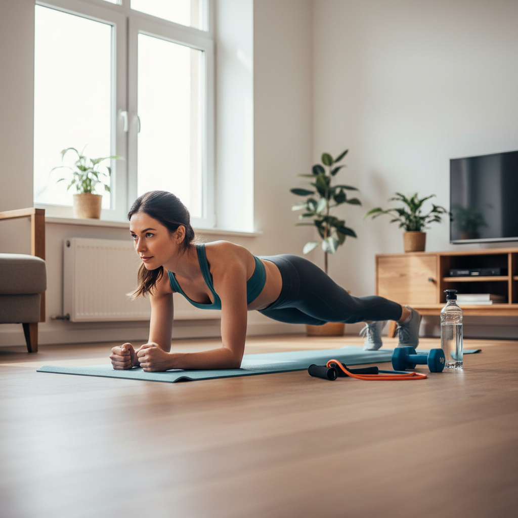 Mantenha-se Firme em Casa: O Guia Definitivo para um Cronograma de Treino Sustentável e Realista