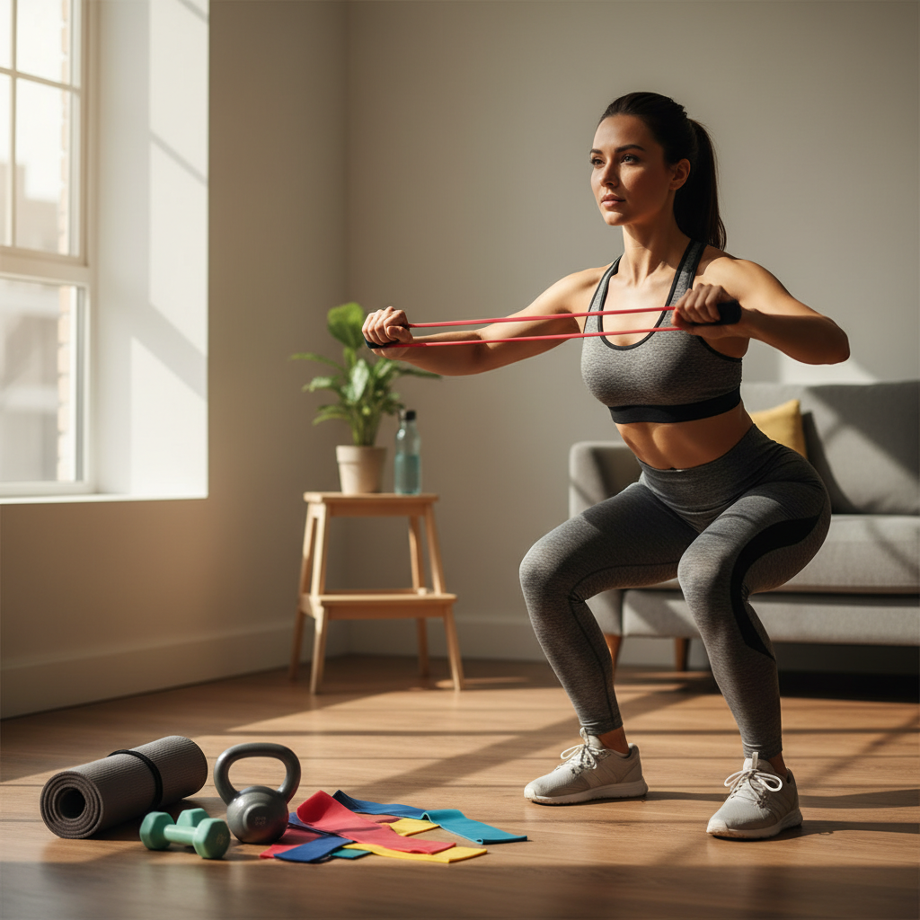 Liberte Seu Corpo: Guia Essencial de Treino Funcional em Casa para Todos!